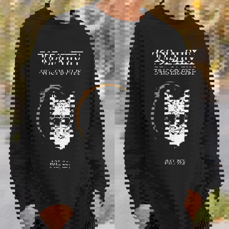 Eclipse Glasses 2024 猫 エクリプス サングラス スウェットシャツ 彼への贈り物