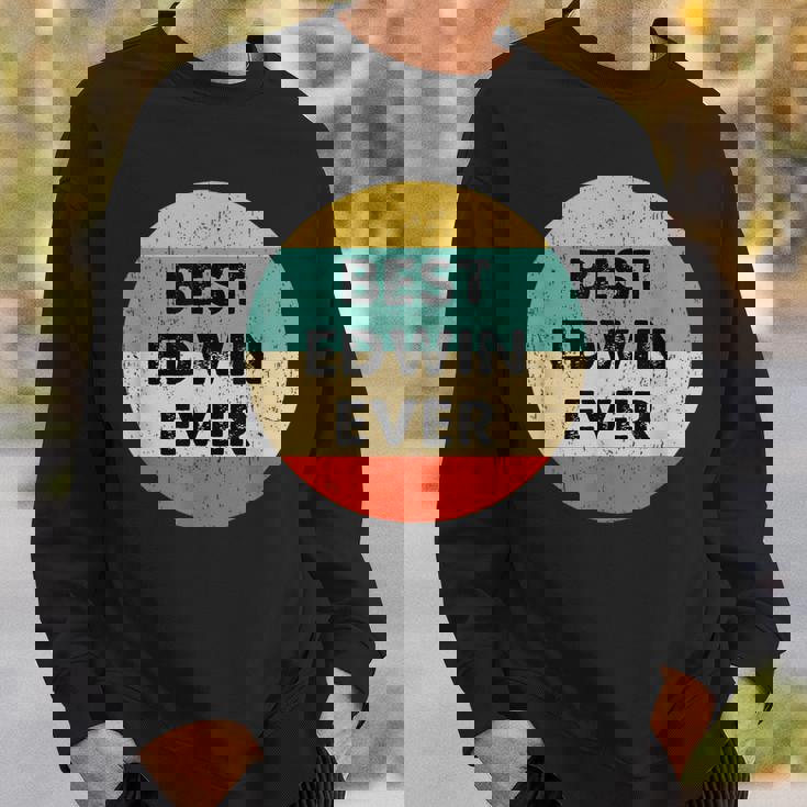 Edwin 名前 スウェットシャツ 彼への贈り物