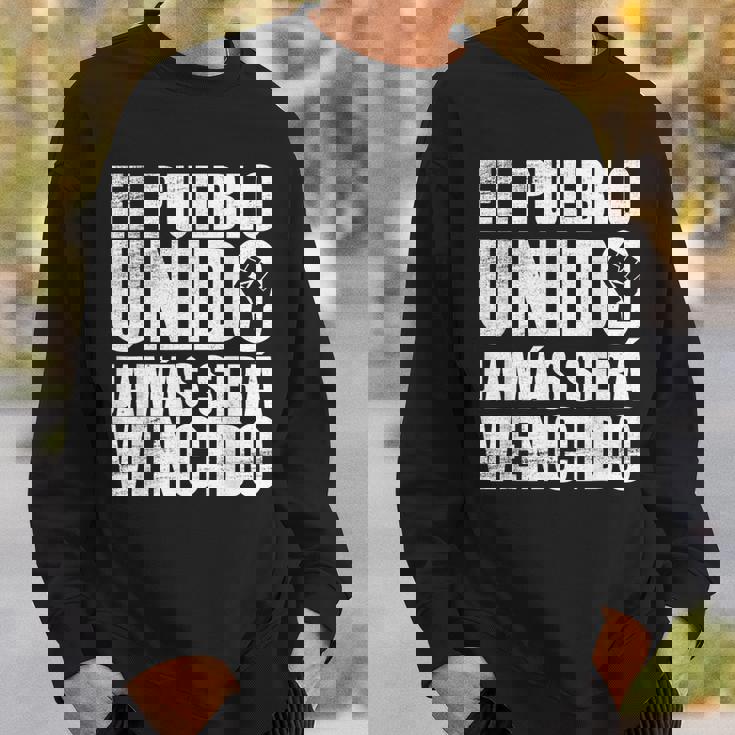 El Pueblo Unido Jamaseraencido Protestlogan スウェットシャツ 彼への贈り物