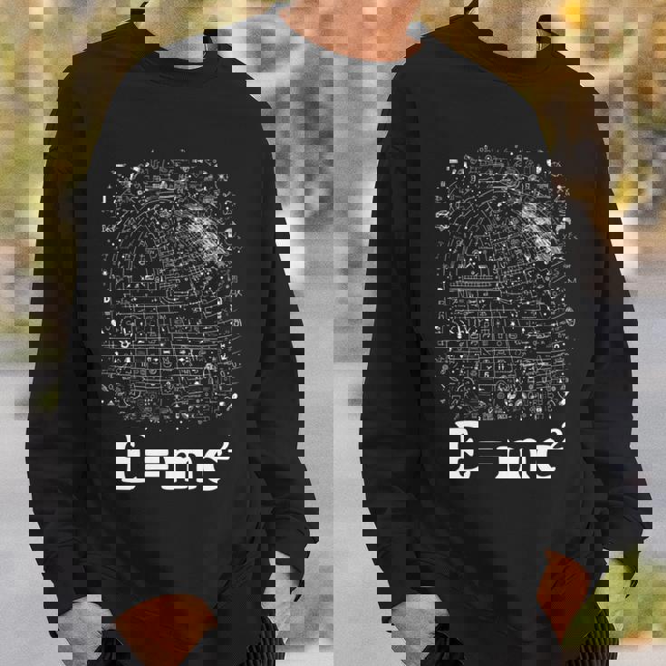 EMc2 方程式 物理学 相対性理論 数学 数学 長袖tシャツ スウェットシャツ 彼への贈り物