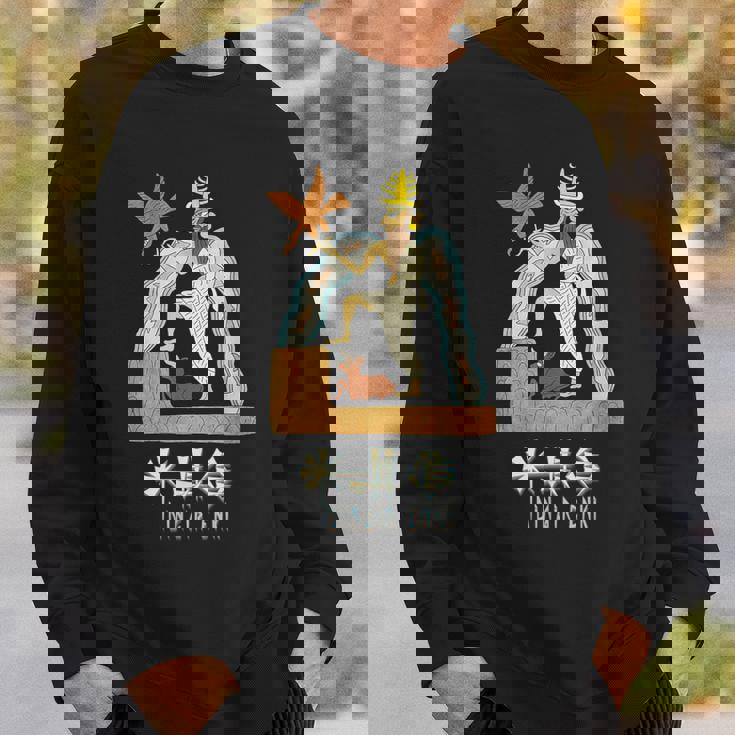 Enki God アヌンナキ スウェットシャツ 彼への贈り物