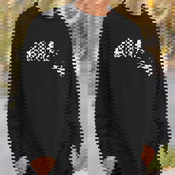 Evolution スキューバダイビング パシフィックオーシャン愛好家とシーダイバー スウェットシャツ 彼への贈り物