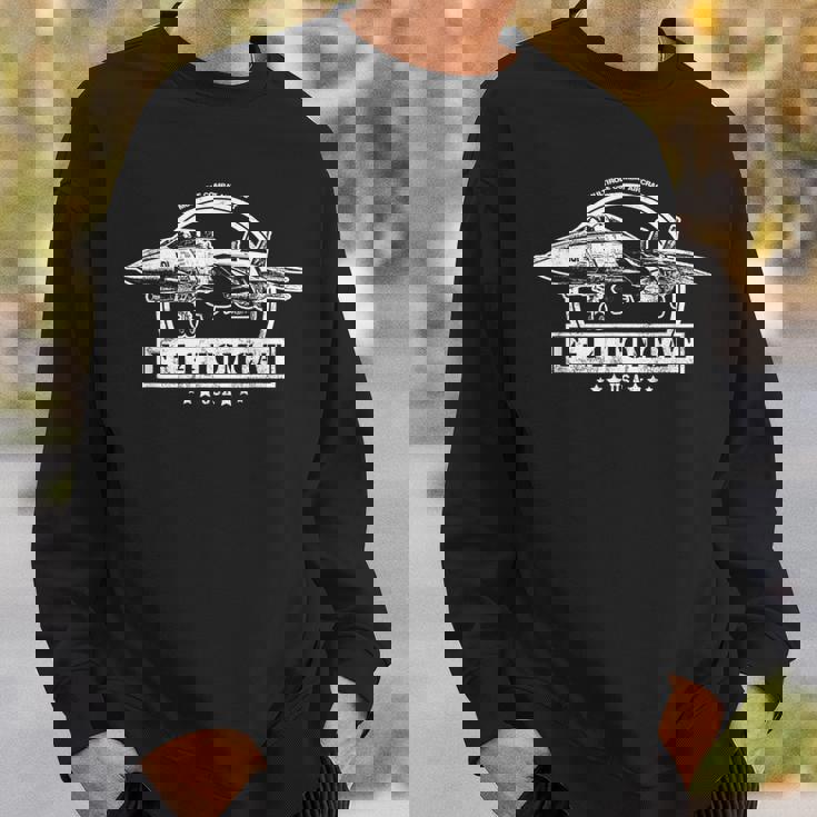 F-14 トムキャット 戦闘機 スウェットシャツ 彼への贈り物