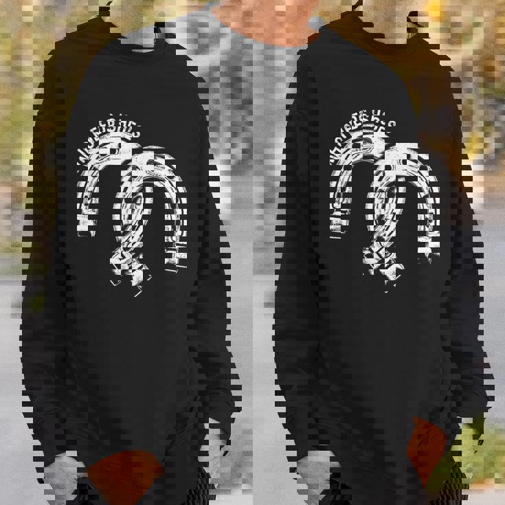 Farrier Needs 靴 蹄鉄 トリム 馬蹄 靴 スウェットシャツ 彼への贈り物