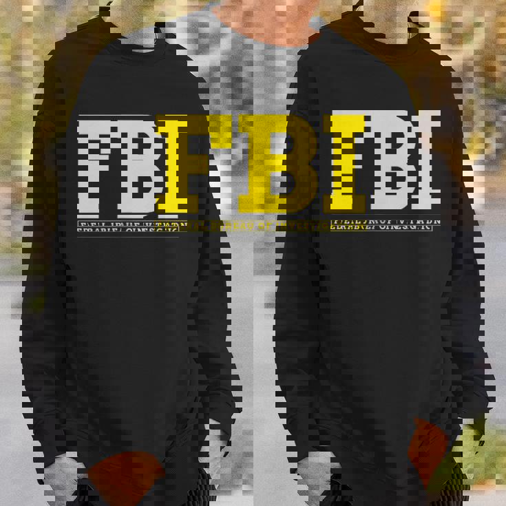 Fbi連邦捜査官事務所両面 スウェットシャツ 彼への贈り物