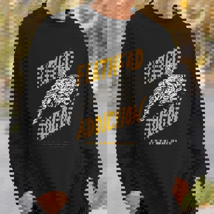 Flathead Addiction マゴチ 釣り スウェットシャツ 彼への贈り物