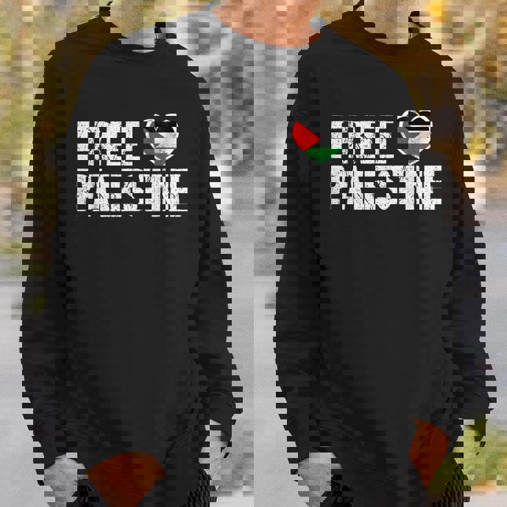 Free Palestine パレスチナの旗無料パレスチナ スウェットシャツ 彼への贈り物