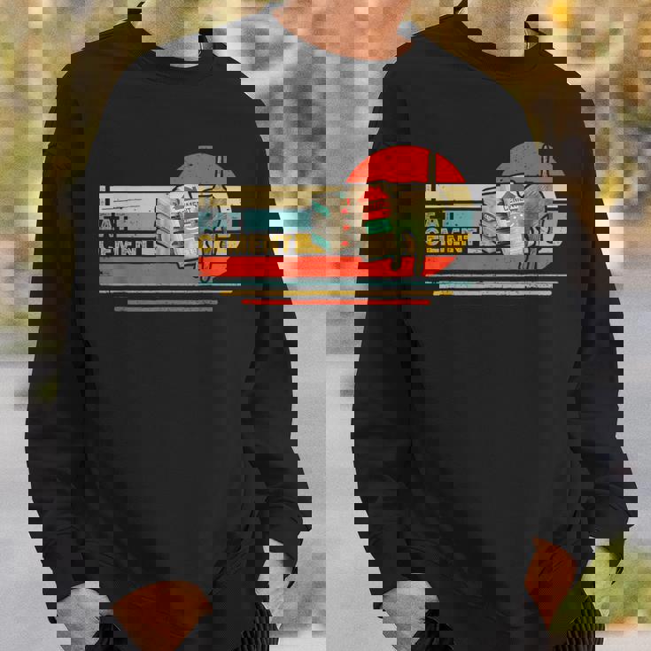 Cat Meme Internet Quote I Eat セメント メンズ レディース クール スウェットシャツ 彼への贈り物