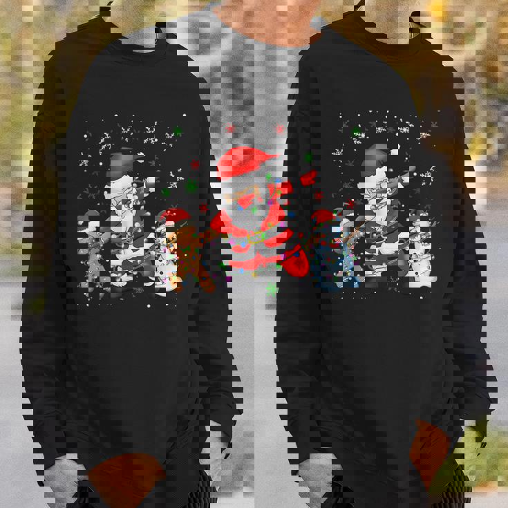 Dabbinganta Christmas おかしいdabサンタクロースクリスマス スウェットシャツ 彼への贈り物