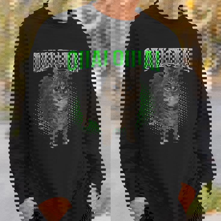 Oiia Oiia スピニングキャット ミーム おおいあい スウェットシャツ 彼への贈り物