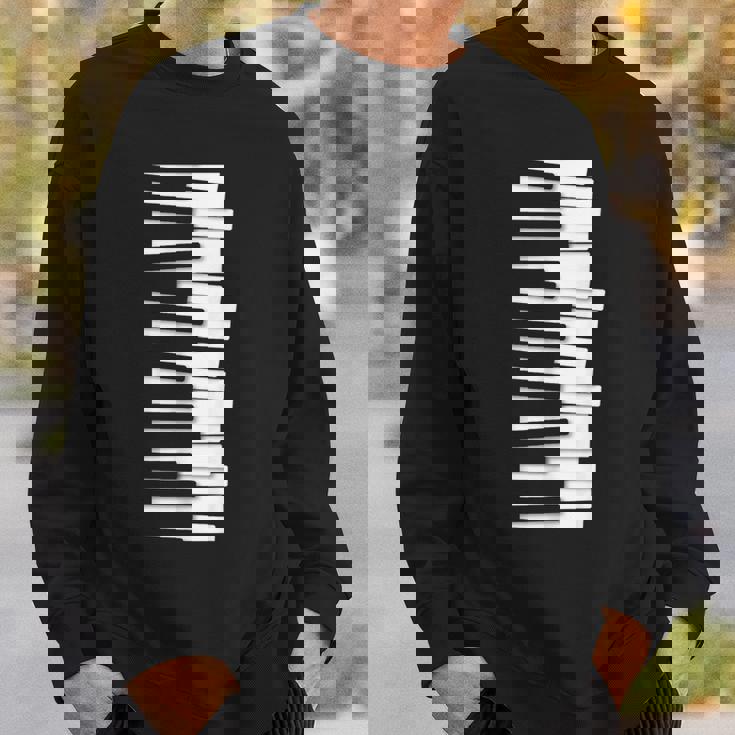 Wobbly ピアノキーボード – ピアニスト&ミュージシャンのグラフィック スウェットシャツ 彼への贈り物