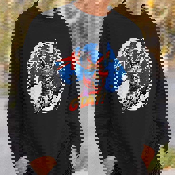 G'dayオーストラリアのお土産カンガルー。 スウェットシャツ 彼への贈り物