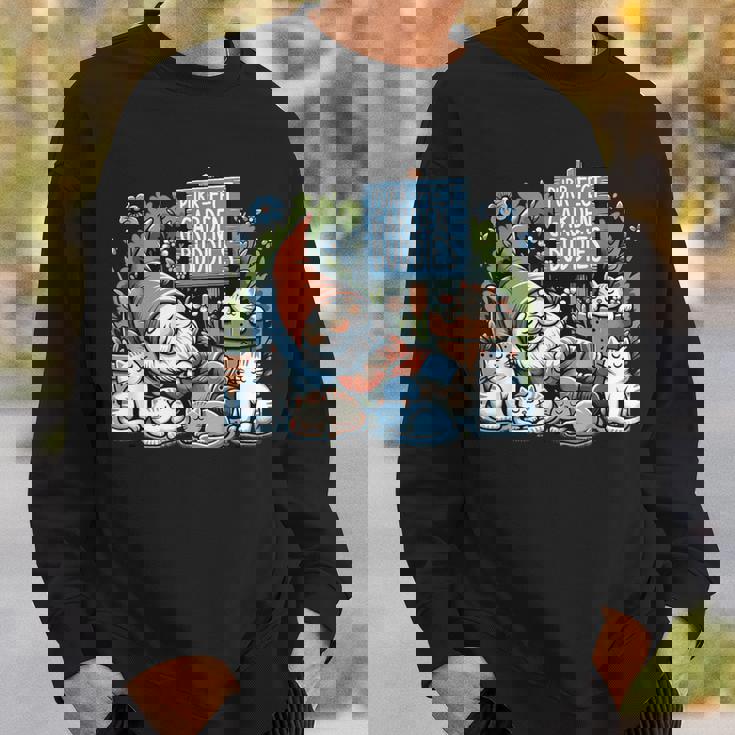 Garden Gnomes Gnome Lover Gnome ガーデニング スウェットシャツ 彼への贈り物