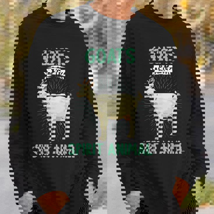 Goats Are Mypirit 動物ヤギ スウェットシャツ 彼への贈り物