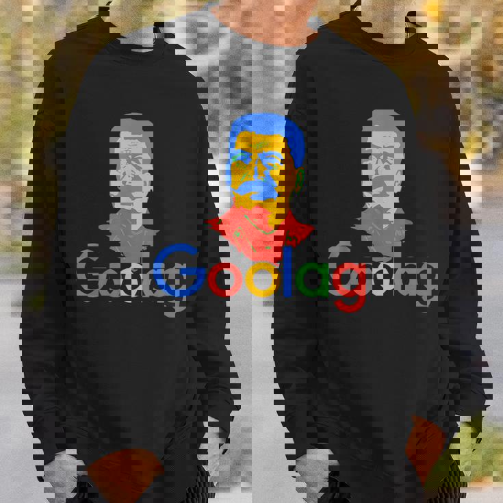 Goolag ファニーソビエト時代政治ジョーク 言論の自由スターリン スウェットシャツ 彼への贈り物