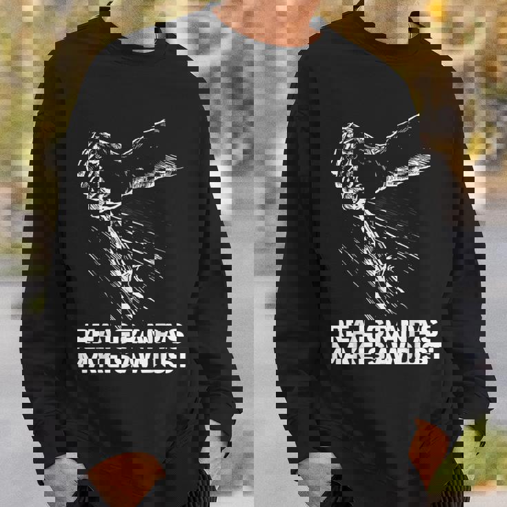 Grandpa 大工道具 スウェットシャツ 彼への贈り物