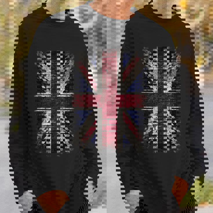 Grunge ユニオンジャック グラフィティ パンクスタイル スウェットシャツ 彼への贈り物