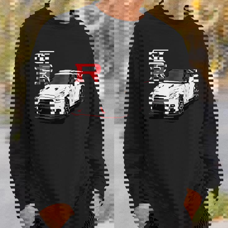 Gt R 35 Jdm ストリートレーシング ドラッグドリフト スポーツカー スウェットシャツ 彼への贈り物