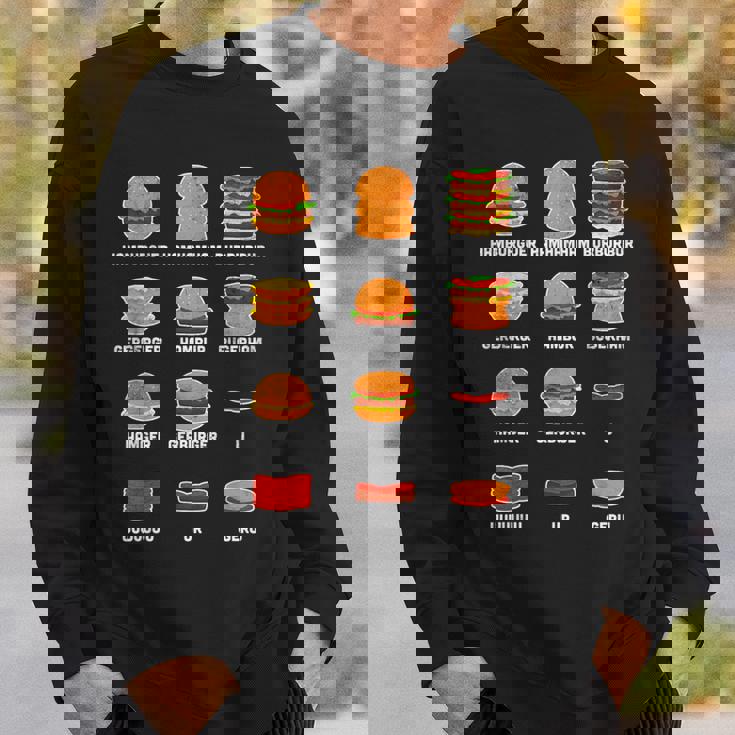 Ham Burgers Hamhamham Burburbur ハンバーガー大学 スウェットシャツ 彼への贈り物