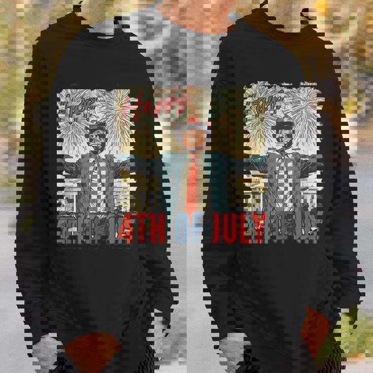 Happy 4Th Of July Trump Independence Day Trump 4Th Of July Sweatshirt Gifts for Him
