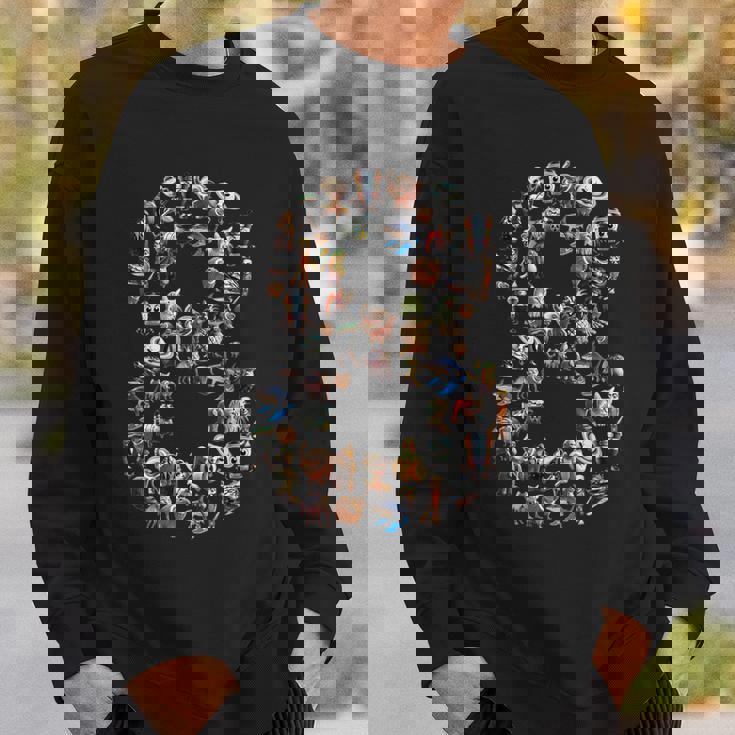 Happy 8Th Birthday 男の子 イタリアン ブレイン ミーム パーティー 面白い スウェットシャツ 彼への贈り物