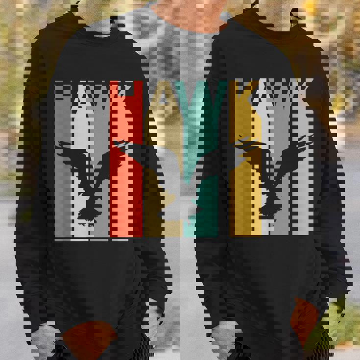 Hawk 鷹 動物 スウェットシャツ 彼への贈り物