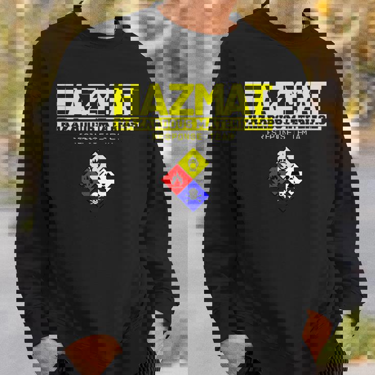Hazmat 危険物対応チーム技術者tシャツ スウェットシャツ 彼への贈り物