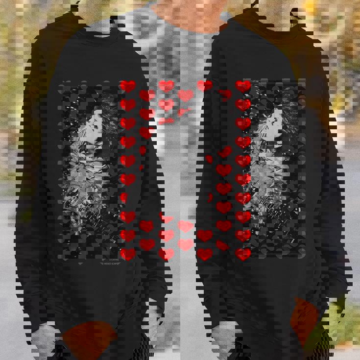 Heart Red スウェットシャツ 彼への贈り物