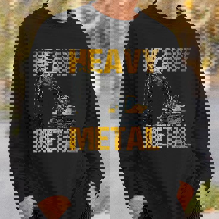 Heavy Equipment Operator Excavator Construction Backhoe スウェットシャツ 彼への贈り物