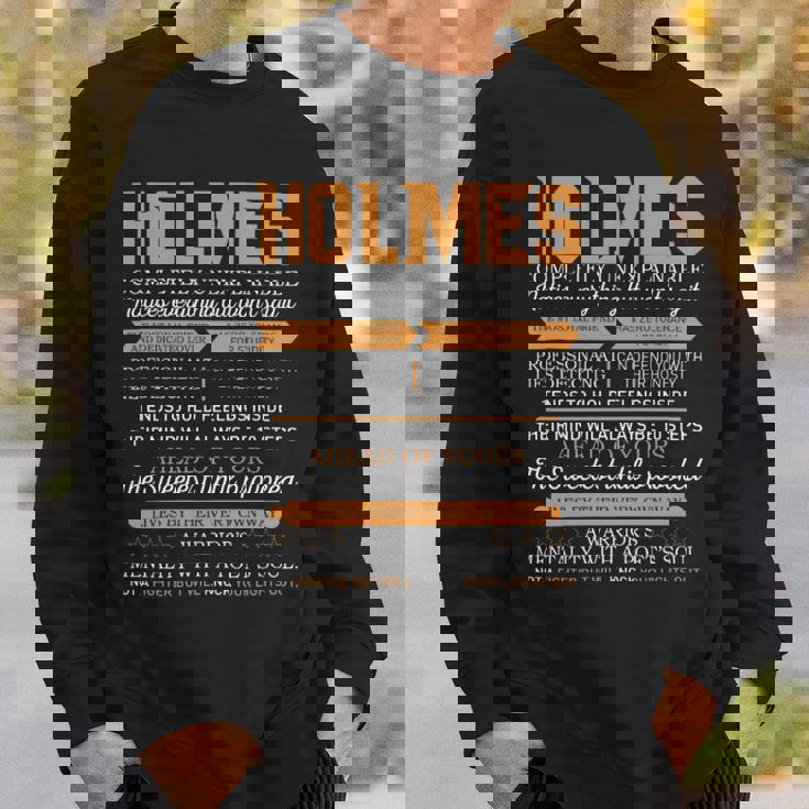 Holmes Completely Unexplainable Notices Everything But Won’T Say It Name Sweatshirt Gifts for Him