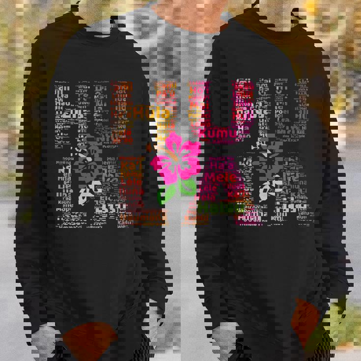 Hula Danceteps ハワイアンダンス クムハウマナ ギフト スウェットシャツ 彼への贈り物