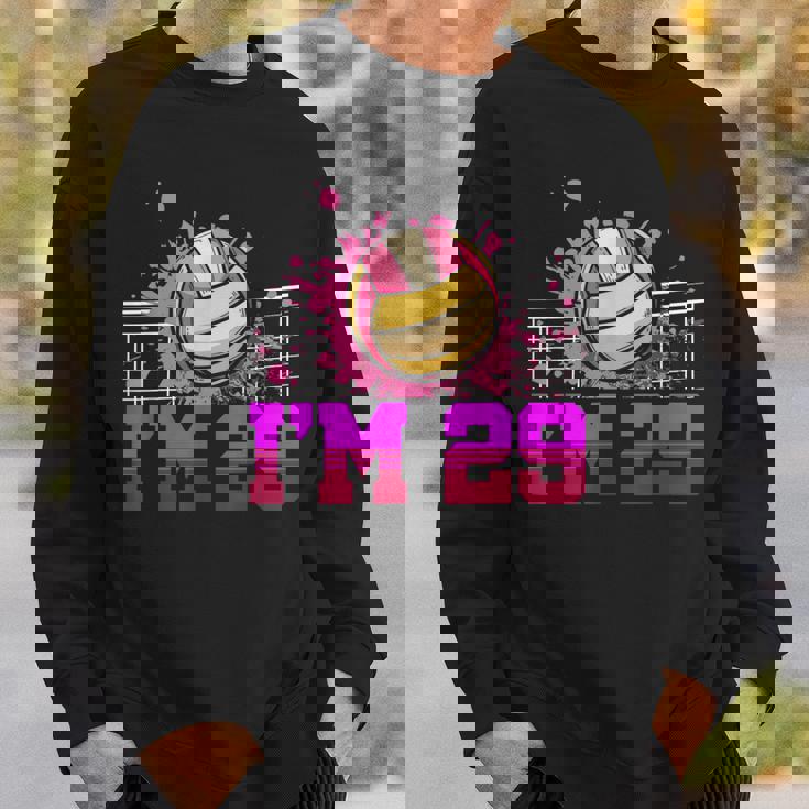 I'm 29Ports バレーボール選手 大人用 29歳の誕生日 スウェットシャツ 彼への贈り物