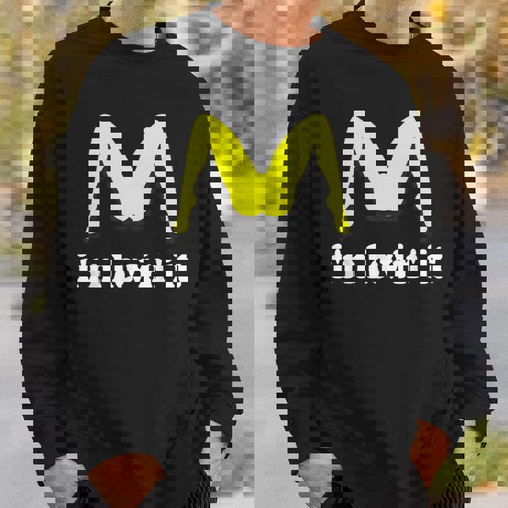 I'm Lovin' It ユーモラスな攻撃的なイヌエンド スウェットシャツ 彼への贈り物