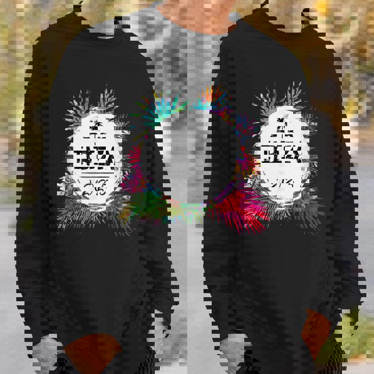 Ibiza 2025 カラフル スウェットシャツ 彼への贈り物