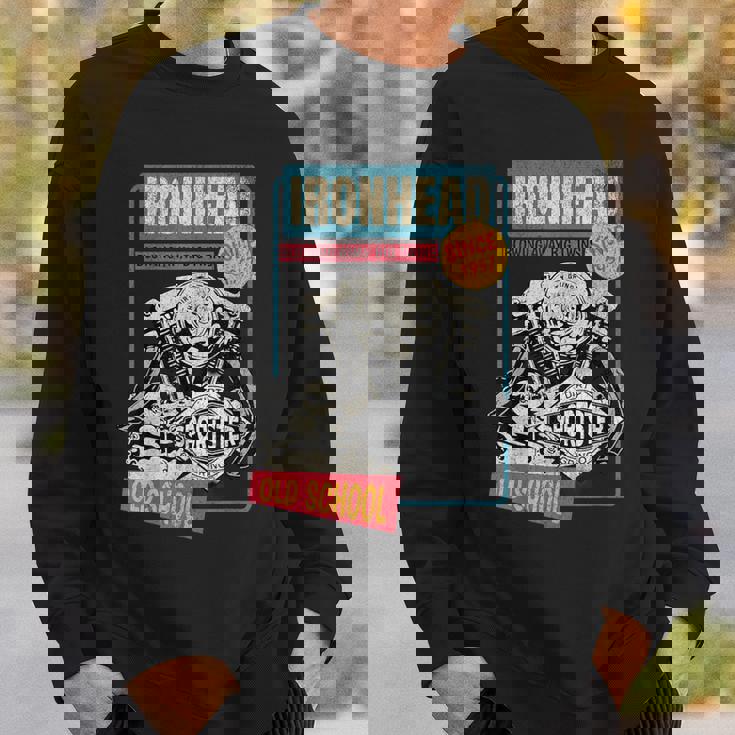 Ironhead Oldchool Hd ピンナップ レトロ オートバイ スポーツスター ホット スウェットシャツ 彼への贈り物