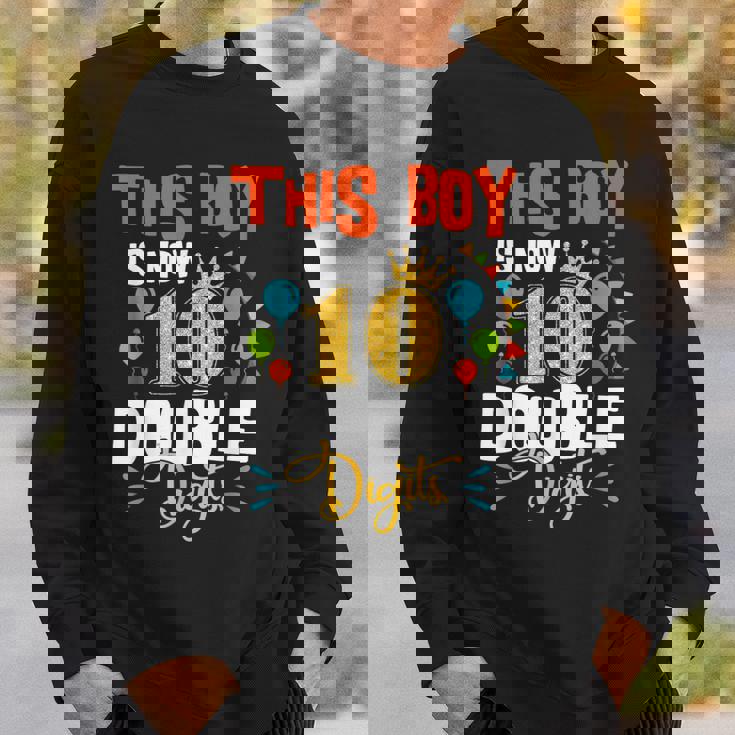 It's My 10Th Birthday シャツ ダブルディジット 10歳 男の子 スウェットシャツ 彼への贈り物