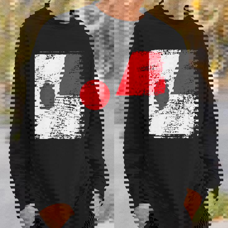 Japanese Flag Indonesiaインドネシアの遺産 インドネシアのルーツ 日本の国旗 インドネシアの国旗 スウェットシャツ 彼への贈り物