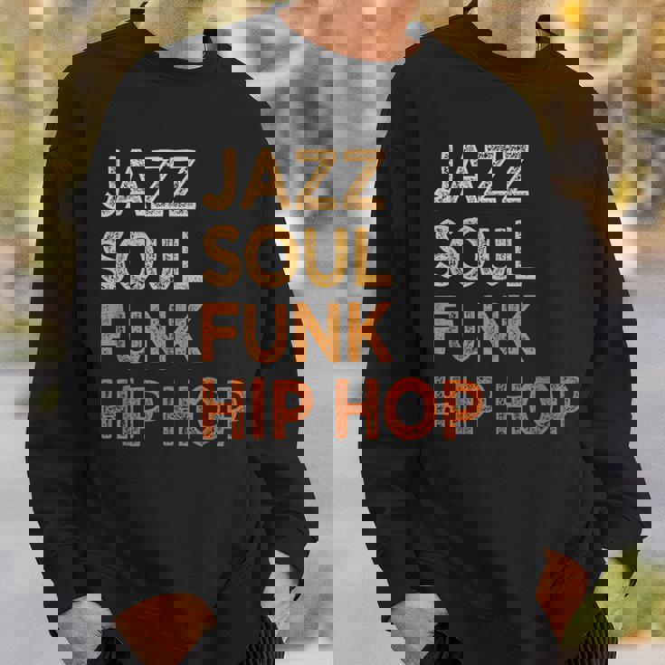 Jazzoul ファンク ヒップホップ アフリカ系アメリカ人のプライド音楽愛好家 スウェットシャツ 彼への贈り物