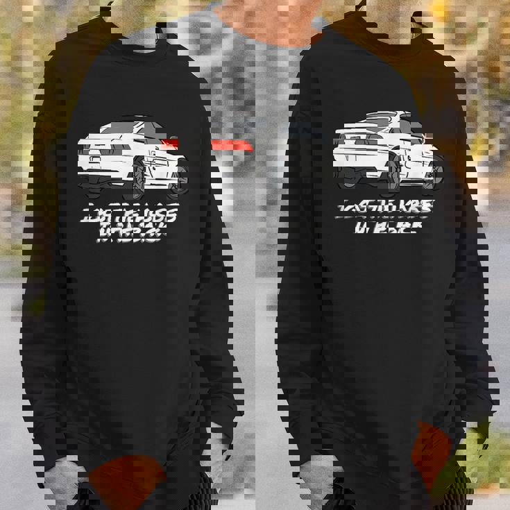 Jdm Mr2w20 おれは馬を後ろに持った スウェットシャツ 彼への贈り物