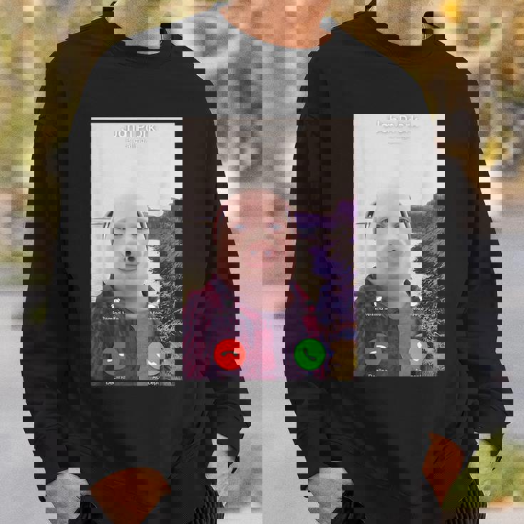 John Pork Is Calling スウェットシャツ 彼への贈り物