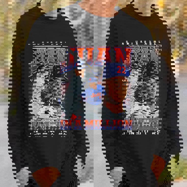 Juan In A Million Juanoto New York Baseball Mlbpa スウェットシャツ 彼への贈り物