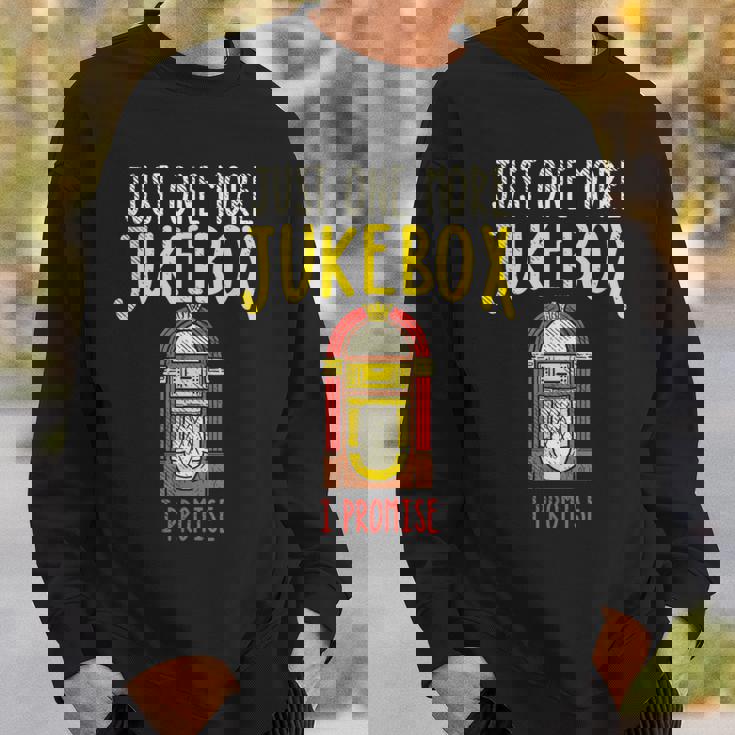 Just One More ジュークボックス I Promise スウェットシャツ 彼への贈り物