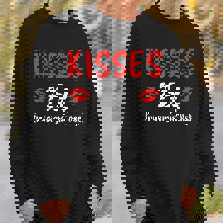 Kisses 25 Imave For College バレンタインデー デザイナー スウェットシャツ 彼への贈り物