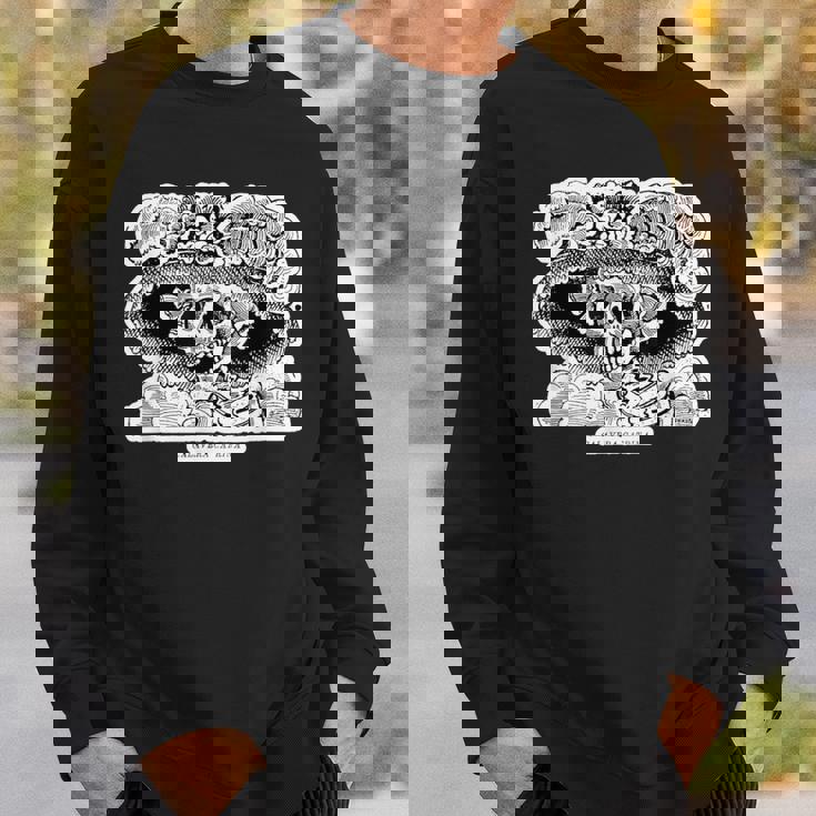 La Calavera カトリーナ ホセ・グアダルーペ・ポサダ作 スウェットシャツ 彼への贈り物