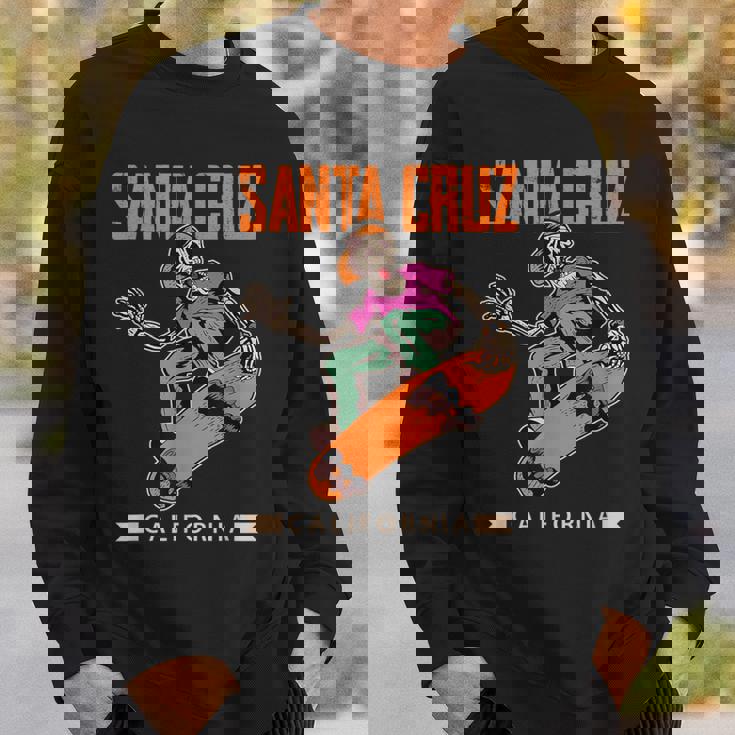 Laid Back スケルトン スケートボーダー サンタクルーズ スウェットシャツ 彼への贈り物