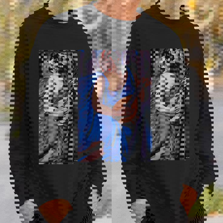 Lempickaによる音楽家の絵画。 スウェットシャツ 彼への贈り物