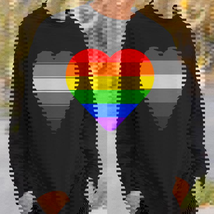 Lgbt レインボー・ハート・フラッグ ゲイ・バイ・ラブ・プライド月間 Lgbtq スウェットシャツ 彼への贈り物