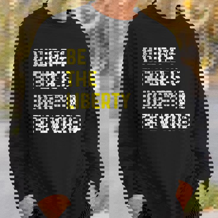 Be The Liberty Libertarian Activist Anarchy Ancap Minarchist スウェットシャツ 彼への贈り物