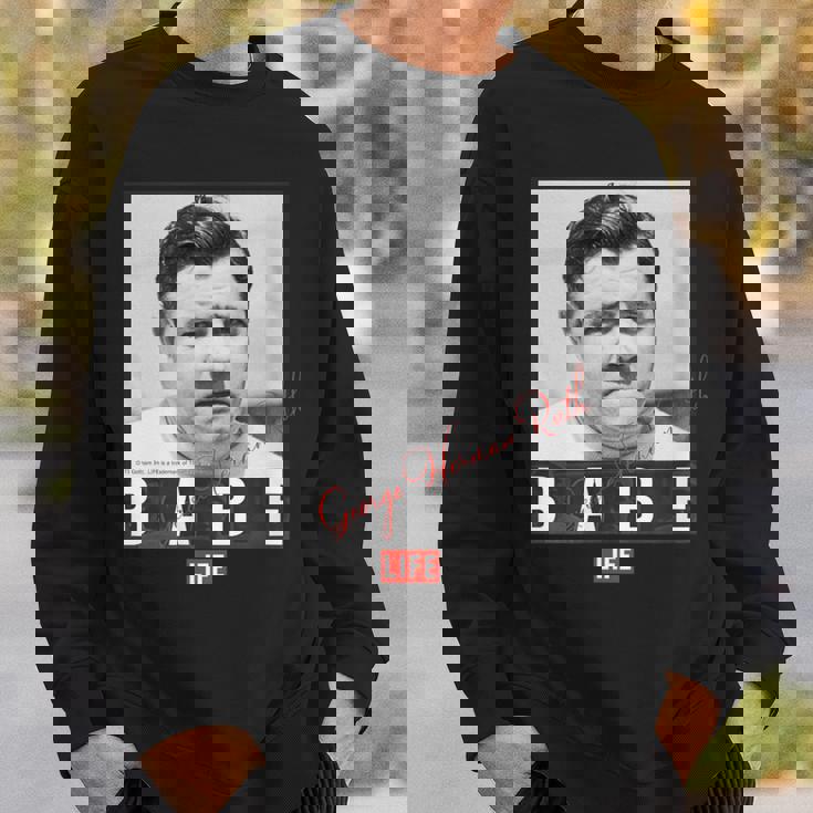 Life Picture Collection _ ベーブ ルース2 _ 野球 スウェットシャツ 彼への贈り物