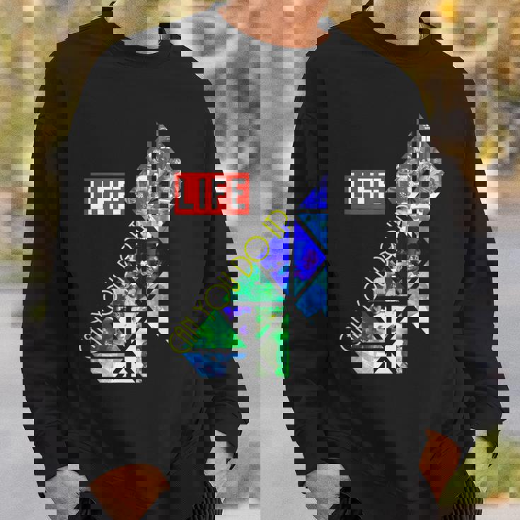 Life Picture Collection ゲーム（３） Can You Do It スウェットシャツ 彼への贈り物